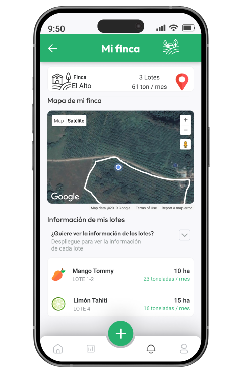 app de trazabilidad agrícola